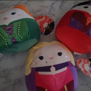 Disney Hocus Pocus Squismellow Plush Set